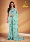 Akshaya By Kashvi Swarovski Work Weightless Printed Sarees Wholesale Price In Surat